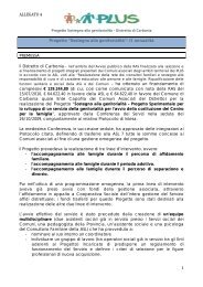 4 Progetto Sostegno alla genitorialitÃ .pdf - Provincia di Carbonia ...