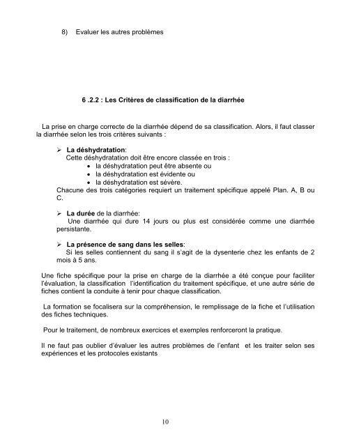 Manuel des agents de sante non formes en PCIME pour l ... - basics