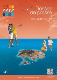 dossier ActualitÃ©s sur www.tourisme-sete.com - Office de tourisme ...