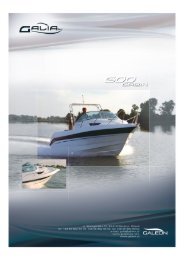 Galia 600 Cabin - LH Marine ApS