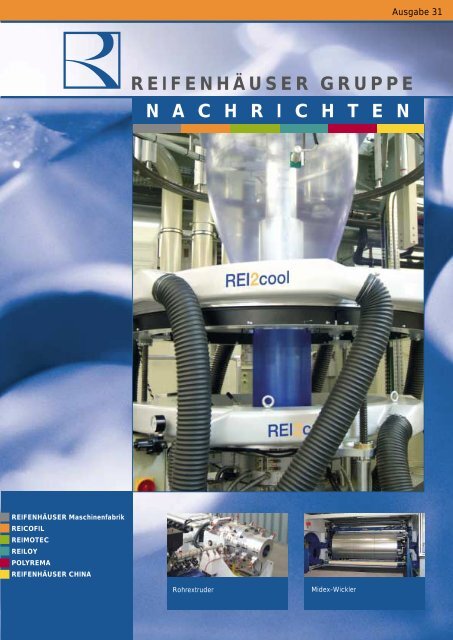Reifenhäuser Nachrichten Ausgabe 31 (pdf) - Reifenhäuser GmbH