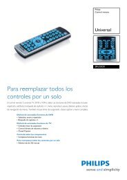 SRU5030/55 Philips Control remoto