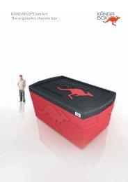 KÄNGABOX®Comfort The ergonomic thermo box - Hofland ...