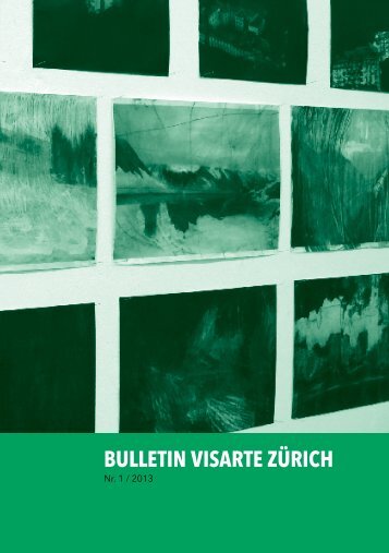 Bulletin 2013/01 - visarte zÃ¼rich