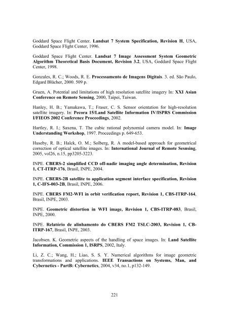 GEOMETRIA DE IMAGENS: DO PROJETO DO ... - mtc-m17:80 - Inpe