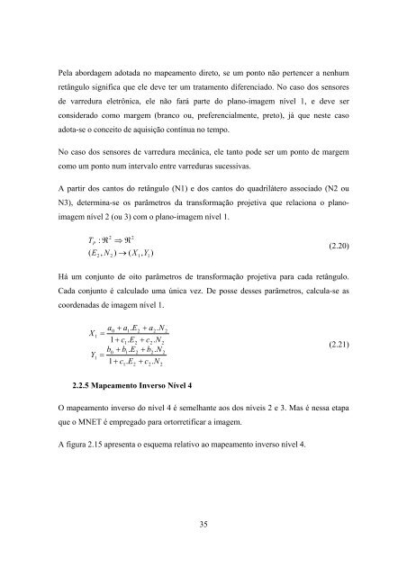 GEOMETRIA DE IMAGENS: DO PROJETO DO ... - mtc-m17:80 - Inpe