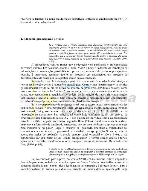 EducaÃ§Ã£o para a autonomia: um diÃ¡logo entre Paulo Freire e o ...