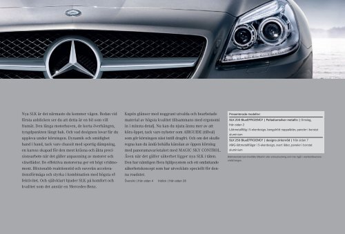 SLK-Klass - Mercedes-Benz