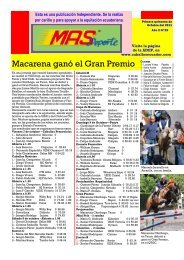 para ver Revista Mas Deporte 29 - Caballos Ecuador