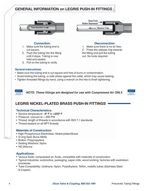 Pneumatic Tubing Fittings - Bay Port Valve & Fitting