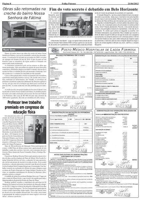 Folha Patense, 21/04/12 (nÂº 991 on line)