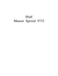Parts book for Mauser Spezial 9732