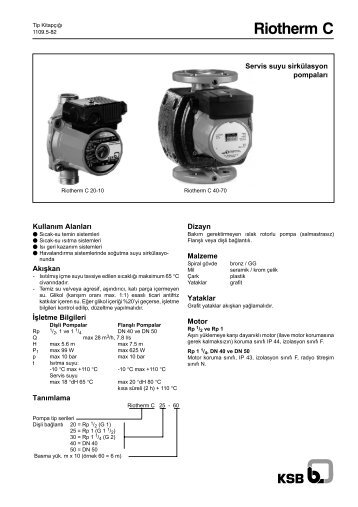 Riotherm C - ABC Makina MÃ¼hendislik