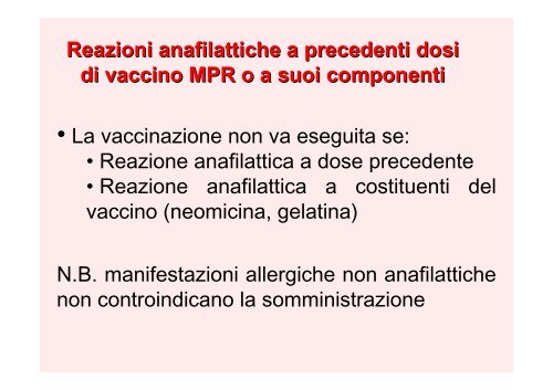 Sicurezza ed efficacia dei vaccini MPR negli adolescenti ... - ASL TO 1