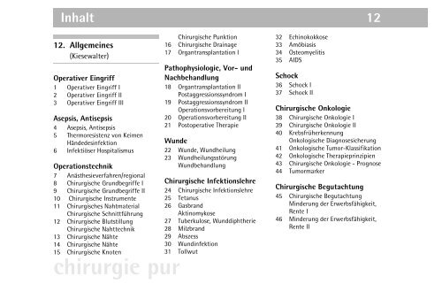 chirurgie pur