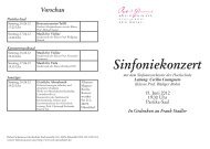 Sinfoniekonzert - Robert Schumann Hochschule Düsseldorf