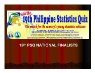 19th PSQ NATIONAL FINALISTS