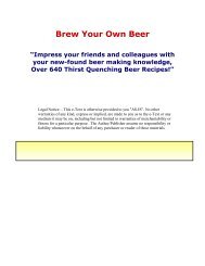 Brew Your Own Beer - OoCities