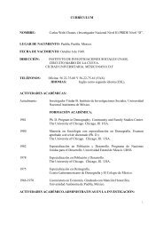 Curriculum Vitae - Junta de Gobierno UNAM