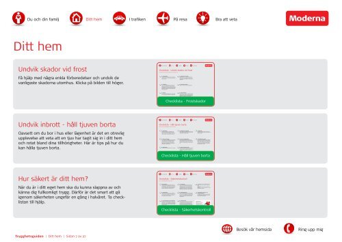 Ãppna Trygghetsguiden - Moderna FÃ¶rsÃ¤kringar