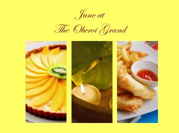 June at The Oberoi Grand - Oberoi Hotels