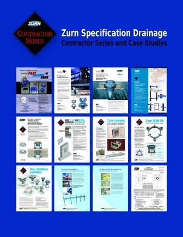 Zurn Specification Drainage Contractor Series And Case Studies