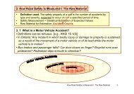 3. How Road Safety is Measured I: The Raw Material 3. 1 What is a ...