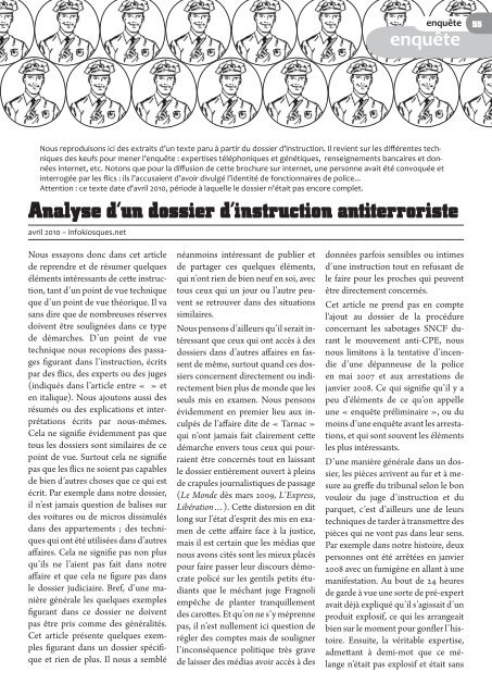 Mauvaises intentions #3 [80p. A4] - PDF (10.7 Mo) - Infokiosques.net