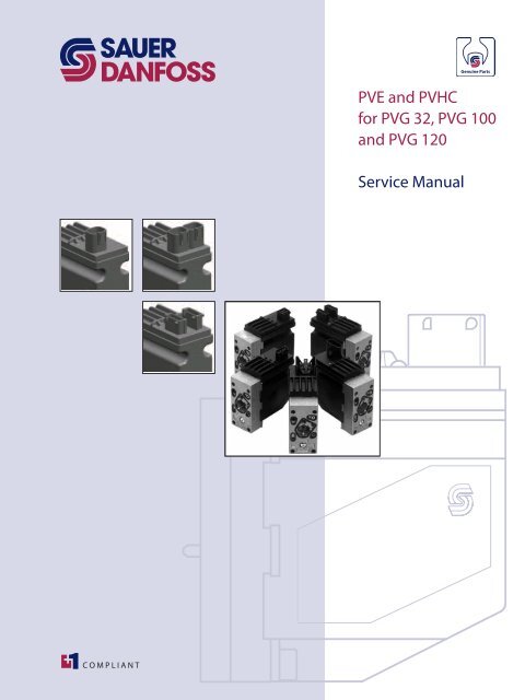 PVE and PVHC for PVG 32, PVG 100 and PVG 120 ... - Sauer-Danfoss