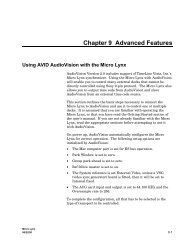 chapter 9 advanced features.pdf - Audio Intervisual Design, Inc.