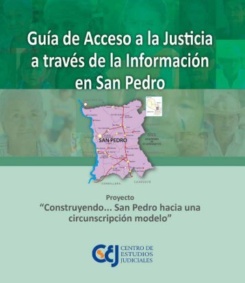 Construyendo San Pedro - Centro de Estudios Judiciales