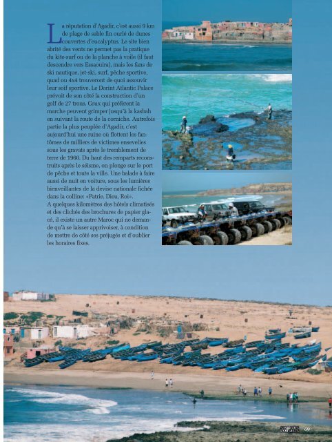 Agadir "Fille du soleil" - Magazine Sports et Loisirs