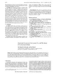 Electronic Structure of the Lowest 1 A 1 and 3 B 1 States of ...