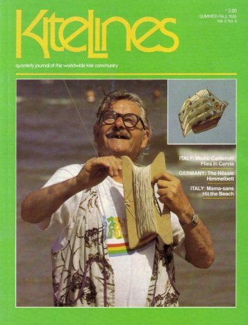 Kite Lines - Summer/Fall 1985 (Vol. 5 No. 4) - KiteLife