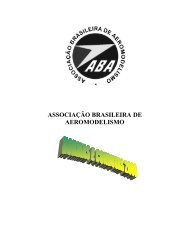 ASSOCIAÃÃO BRASILEIRA DE AEROMODELISMO - Aeronline