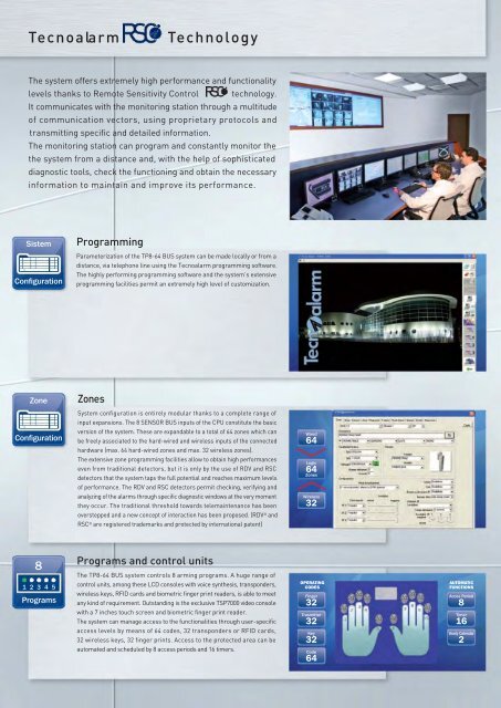 TP8-64 BUS - Tecnoalarm