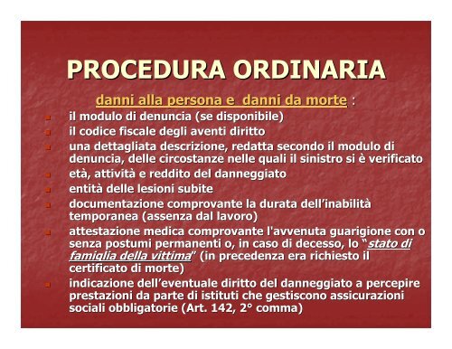 PROCEDURE DI LIQUIDAZIONE - Tribunale di Varese