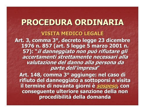 PROCEDURE DI LIQUIDAZIONE - Tribunale di Varese