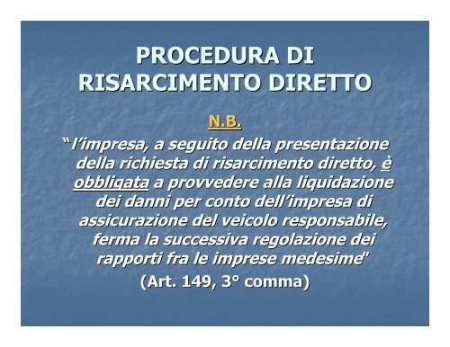 PROCEDURE DI LIQUIDAZIONE - Tribunale di Varese