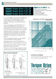 Torque Drive PLUS Synchronous Belts - Fenner® Power Transmission