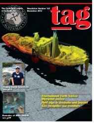 TAG - Geological Society of Australia