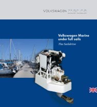 Volkswagen Marine under full sails