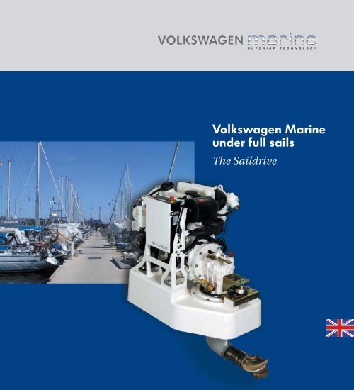 Volkswagen Marine under full sails