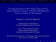 An Integrated Electric Power Supply Chain and Fuel Market Network ...