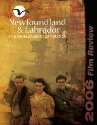 2006 - Newfoundland and Labrador Film Development Corporation