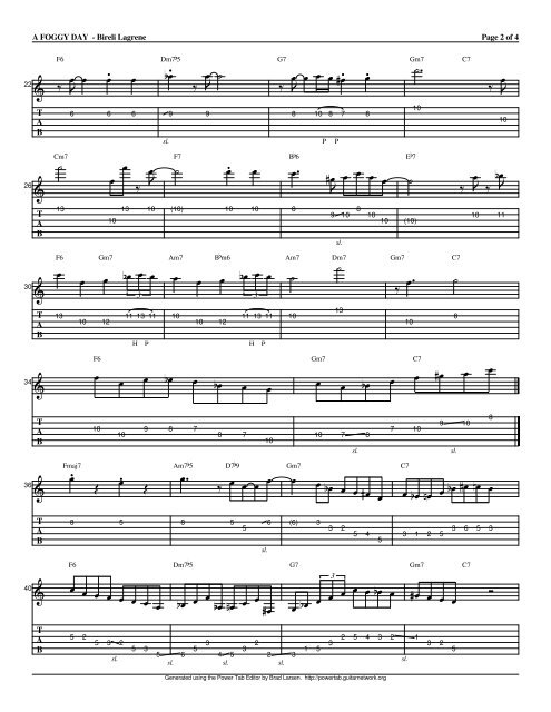 02 A Foggy Day.ptb - Guitar Jazz Tabs