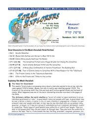 Torah Explorers - Hoshana Rabbah