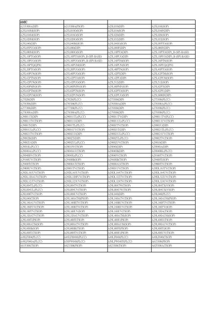 LEAPER-48 Devices List Date: 2010/07/23