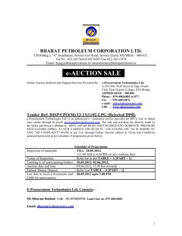 T000003628_FileName_02-LPG _rejected_dpr ... - Bharat Petroleum