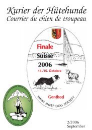Kurier 2/2006 - Swiss sheep dog society